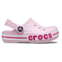 Sandália crocs bayaband clog t ballerina pink/candy pink - 1