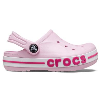 Sandália crocs bayaband clog t ballerina pink/candy pink
