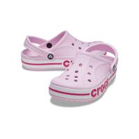 Sandália crocs bayaband clog ballerina pink/candy pink