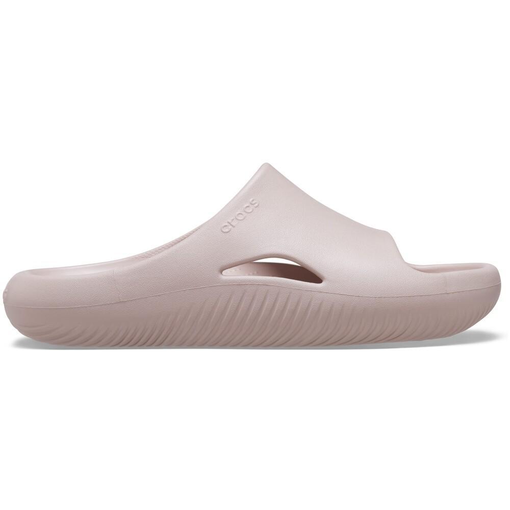 Chinelo crocs mellow slide pink clay - 1