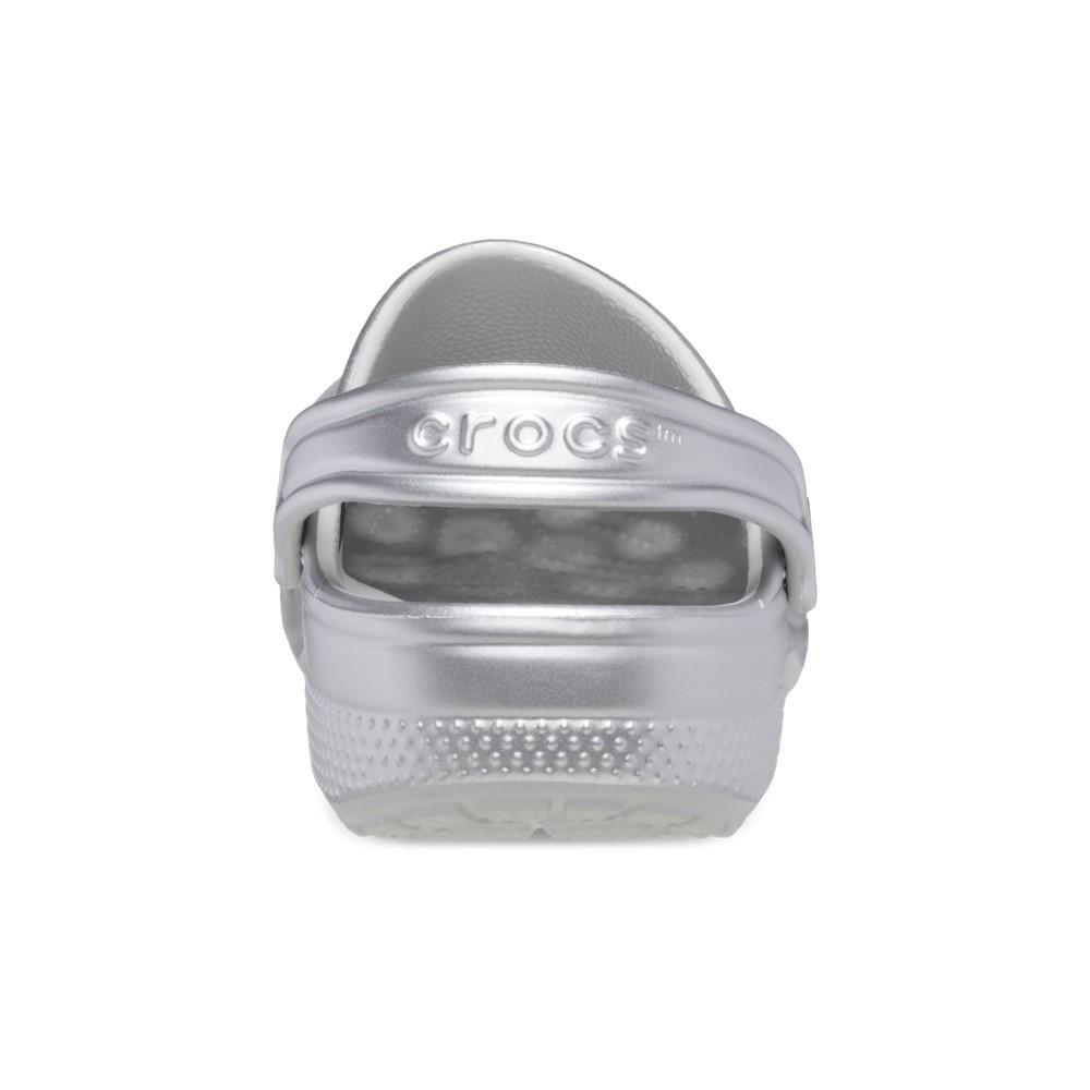 Sandália crocs classic metallic cg t silver metallic - 7