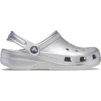 Sandália crocs classic metallic cg t silver metallic - 1