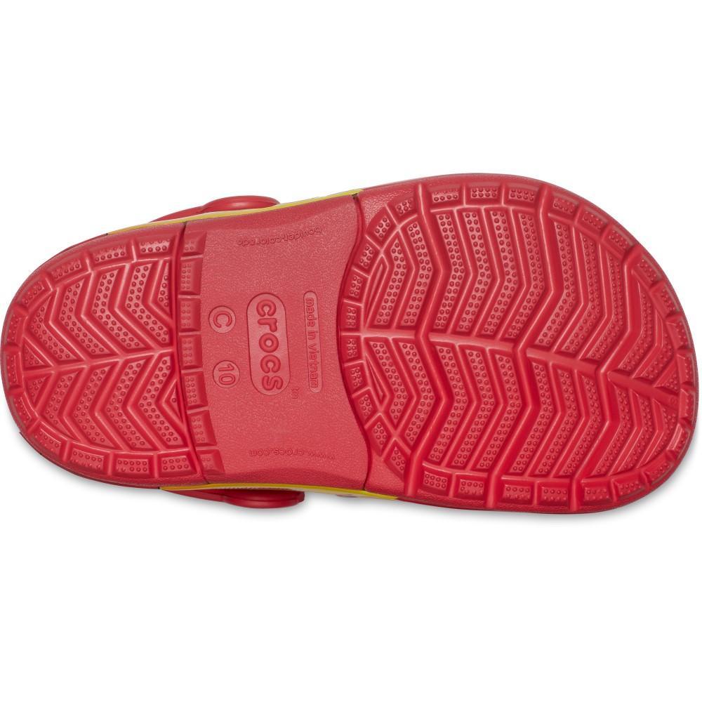 Sandálias crocs crocband cars clog t red - 6