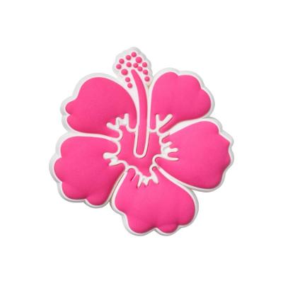 Jibbitz™ pink hibiscus unico