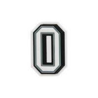 Jibbitz charm numero 0 unico - 1