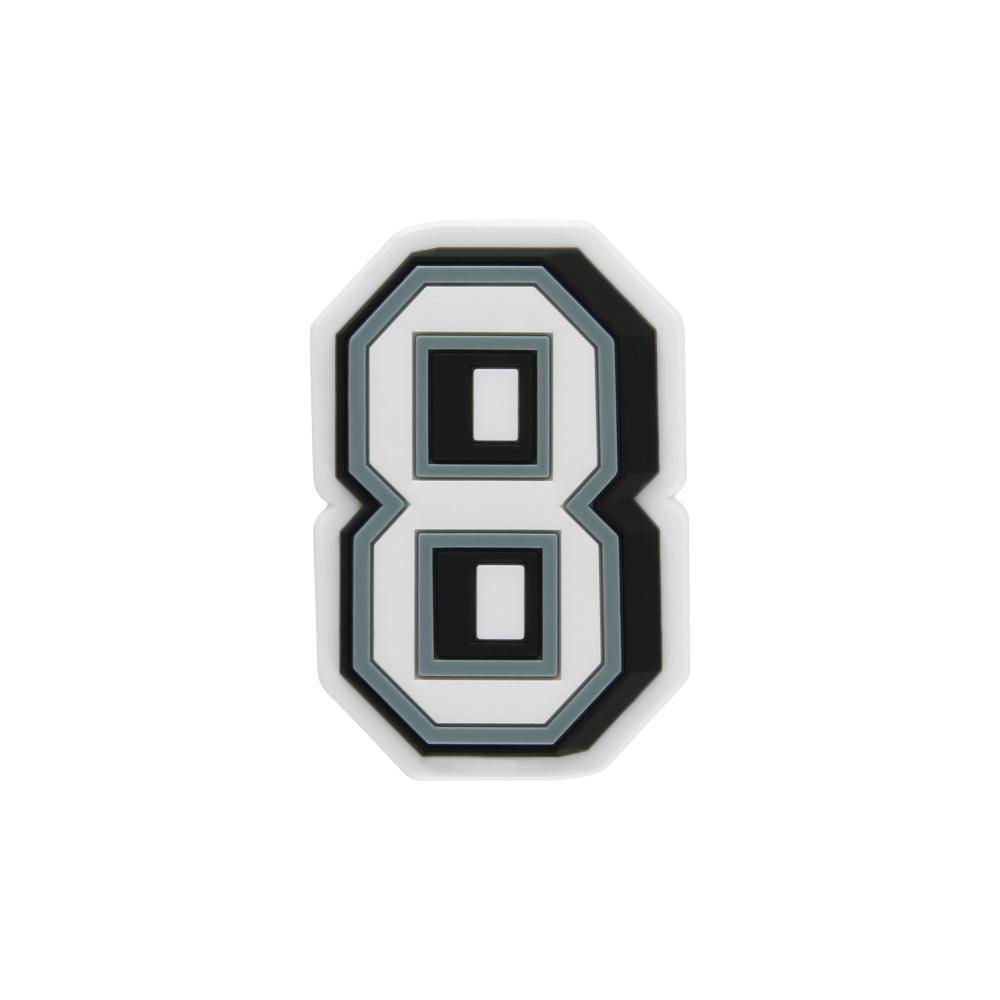 Jibbitz charm numero 8 unico - 1