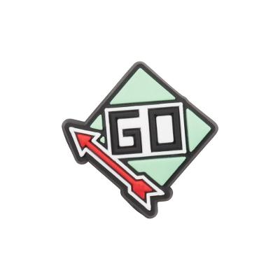Jibbitz charm monopoly go unico