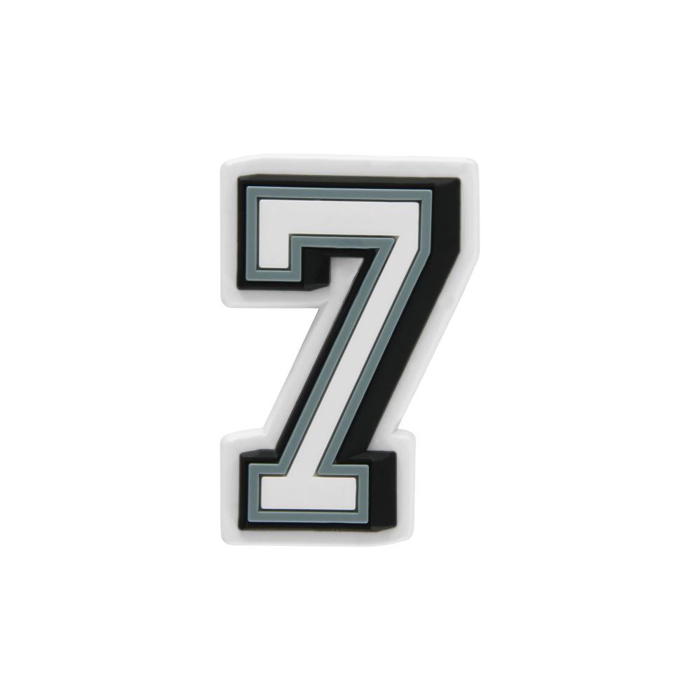 Jibbitz charm numero 7 unico - 1