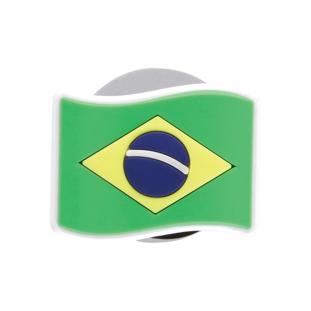 Jibbitz charm bandeira brasil unico - 1