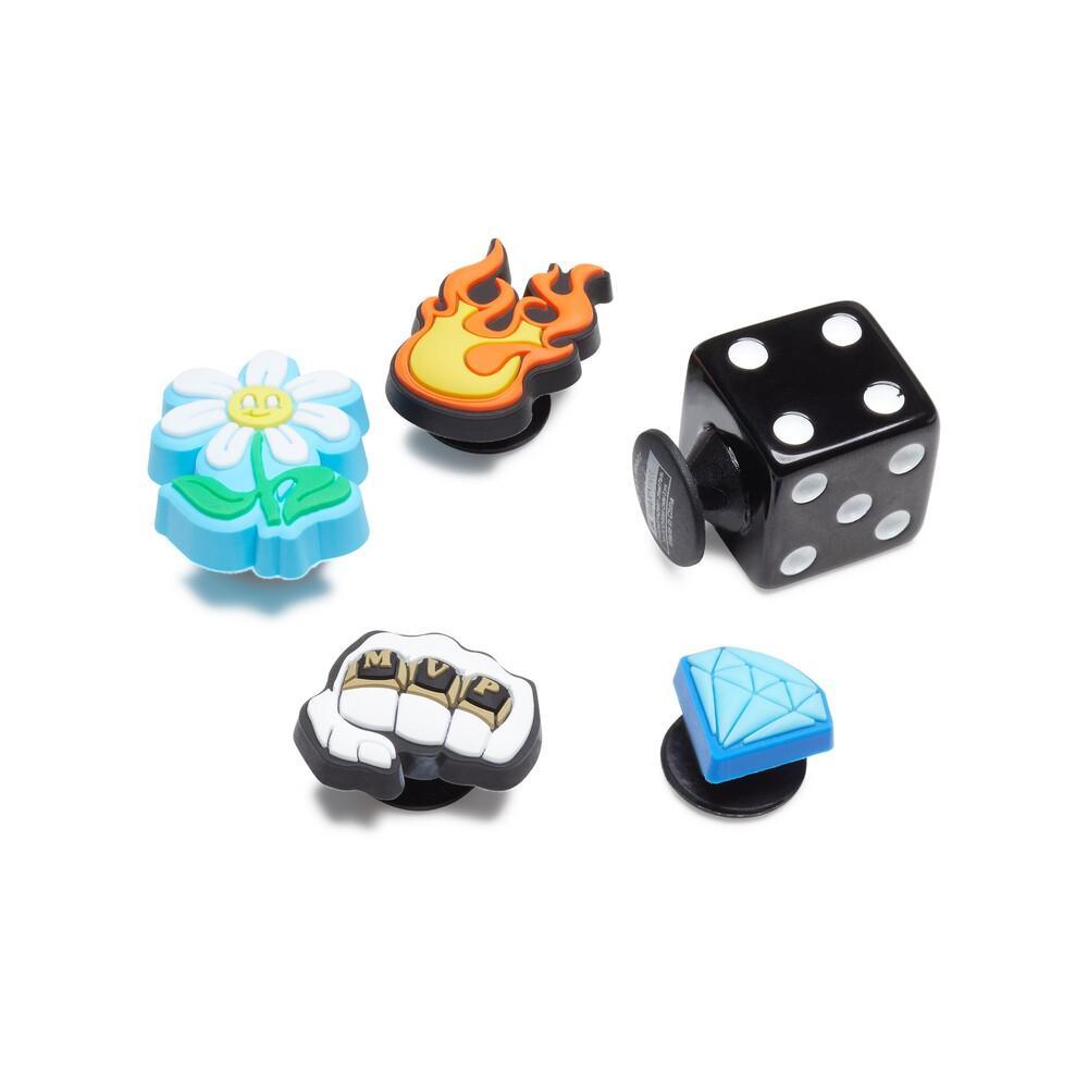 Jibbitz™ mvp kid pack com 5 unidades unico unico - 1