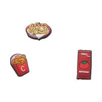 Jibbitz™ frituras pack com 3 unidades unico unico - 1