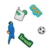 Jibbitz™ coleção wanderlust brazil pack com 5 unidades unico unico - 1