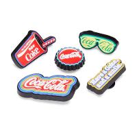 Jibbitz™ coca-cola pack com 5 unidades unico - 1