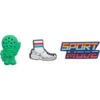 Jibbitz charm crocs fãs 3 pack unico - 1