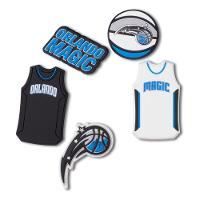 Jibbitz™ nba orlando magic pack com 5 unidades unico - 1