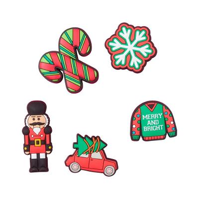 Jibbitz™ ornamento vermelho e verde pack com 5 unidades unico unico