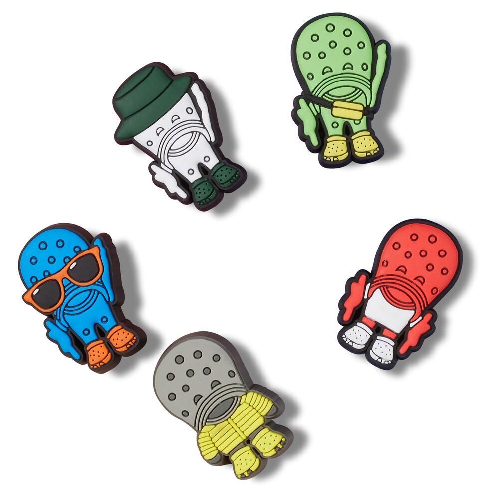 Jibbitz™ pequeno classic roupas pack com 5 unidades unico unico - 1