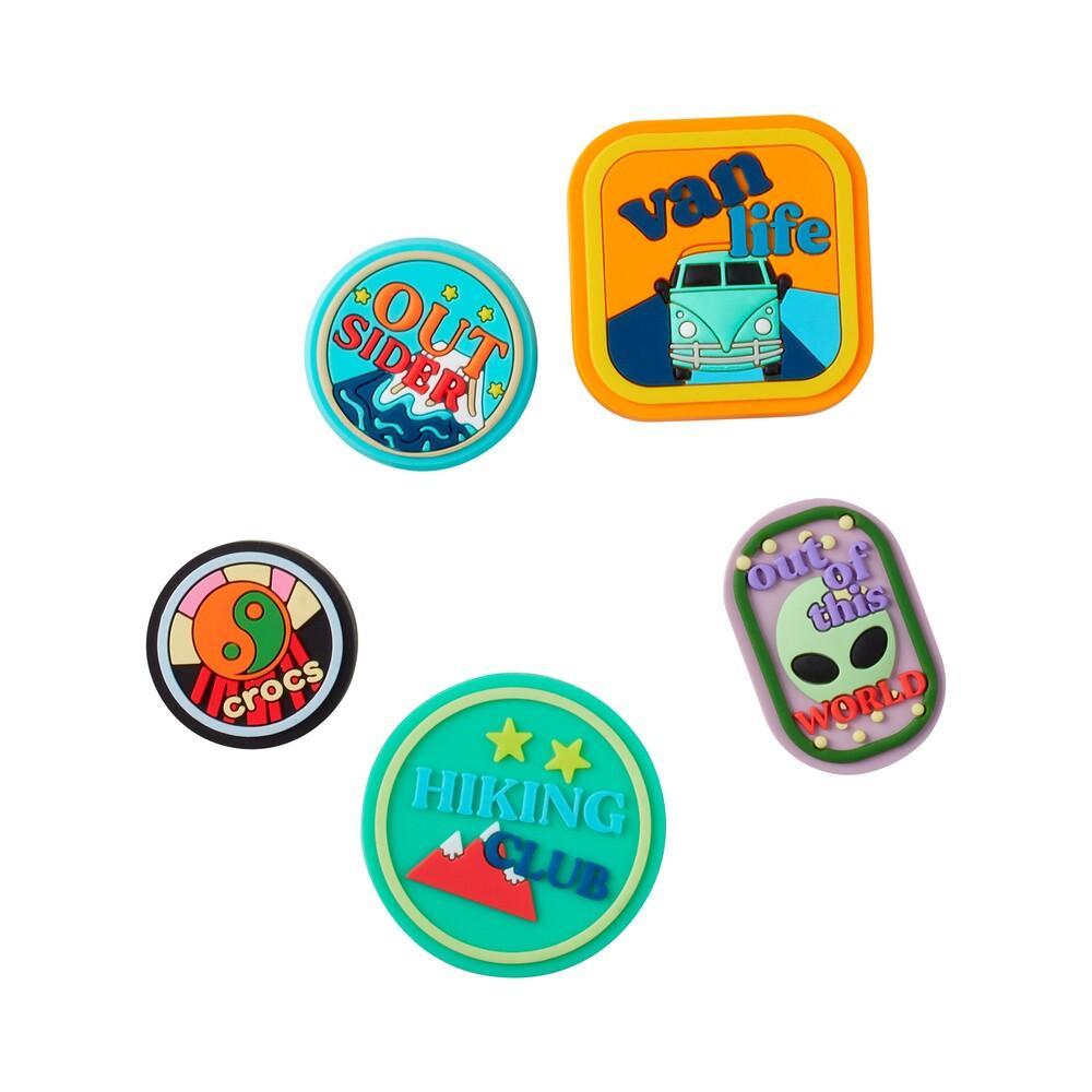 Jibbitz™ patch aventura pack com 5 unidades unico - 1