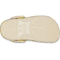 Sandália crocs classic far out clog t vanilla/multi - 21