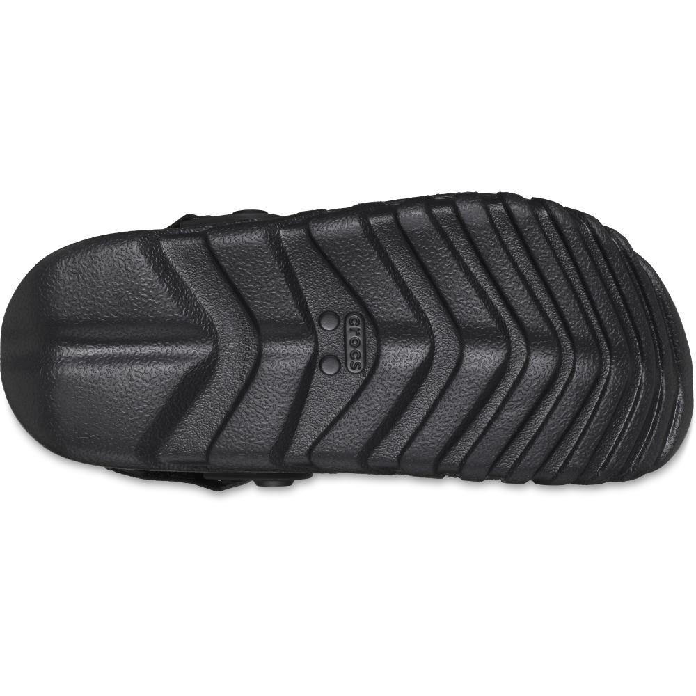 Sandália crocs duet max ii clog t black - 9