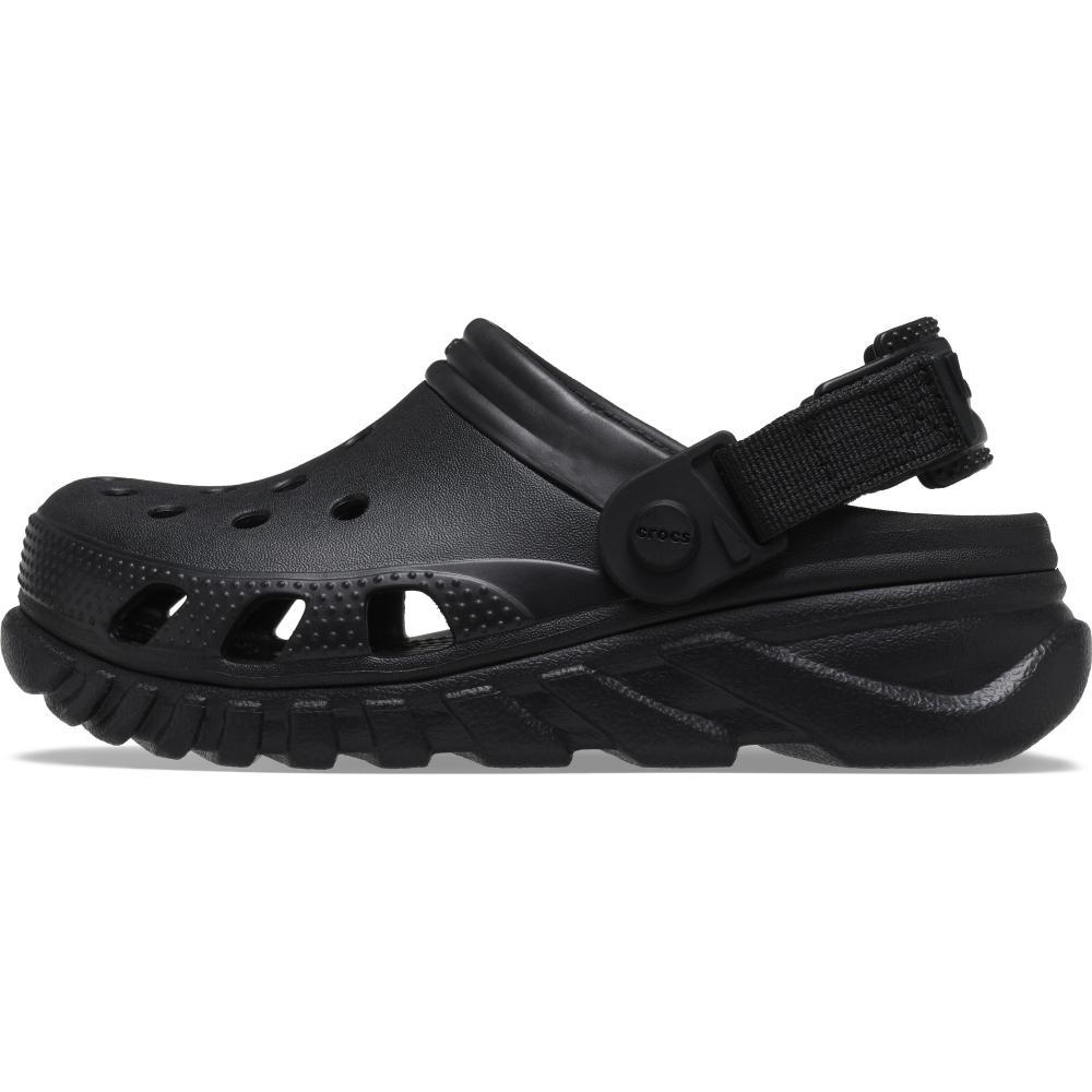 Sandália crocs duet maxx ii clog k black - 3