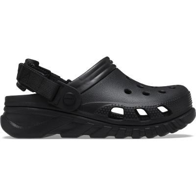 Sandália crocs duet maxx ii clog k black