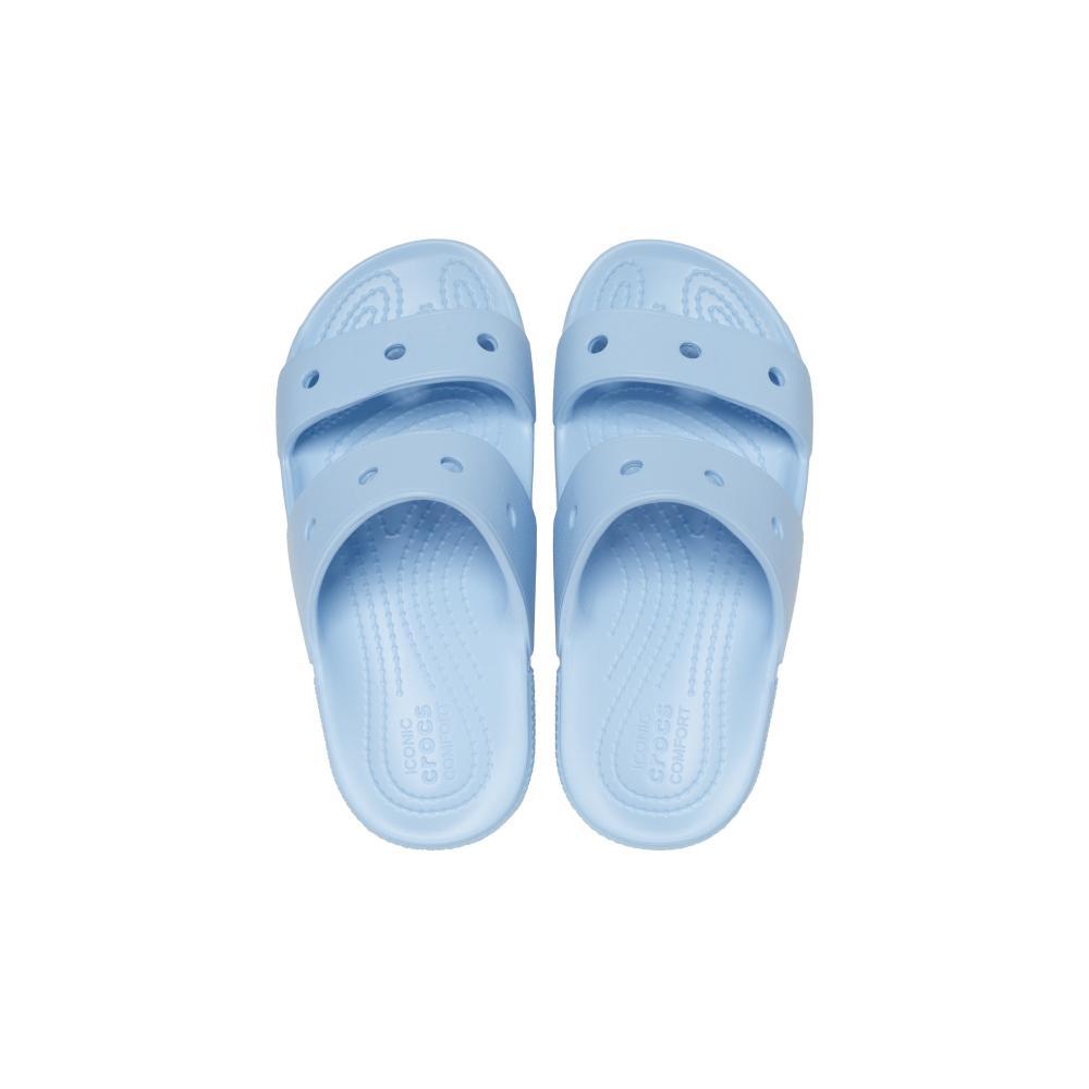 Sandália crocs classic sandal k blue calcite - 5