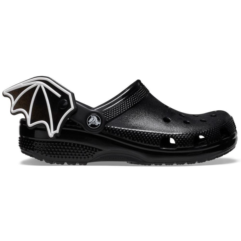 Sandália crocs classic i am bat clog t black - 1