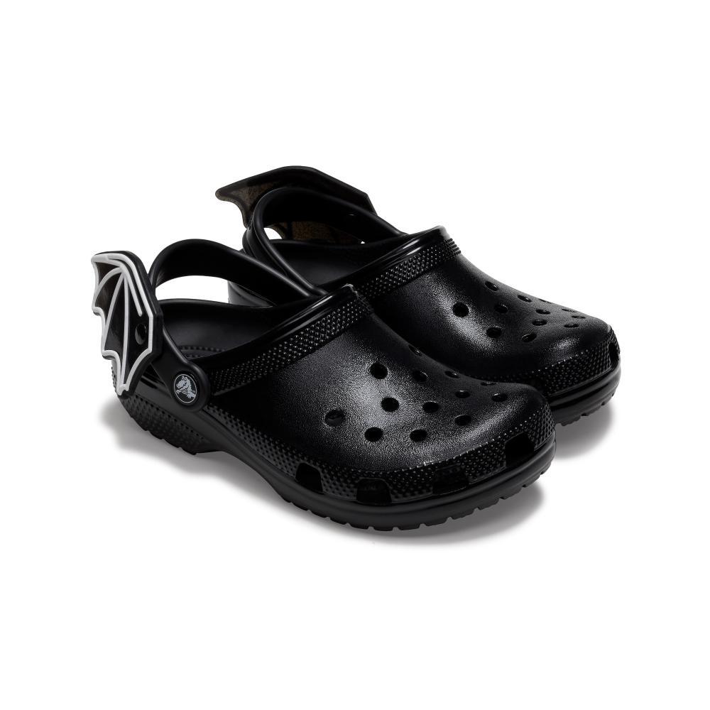 Sandália crocs classic i am bat clog t black - 5