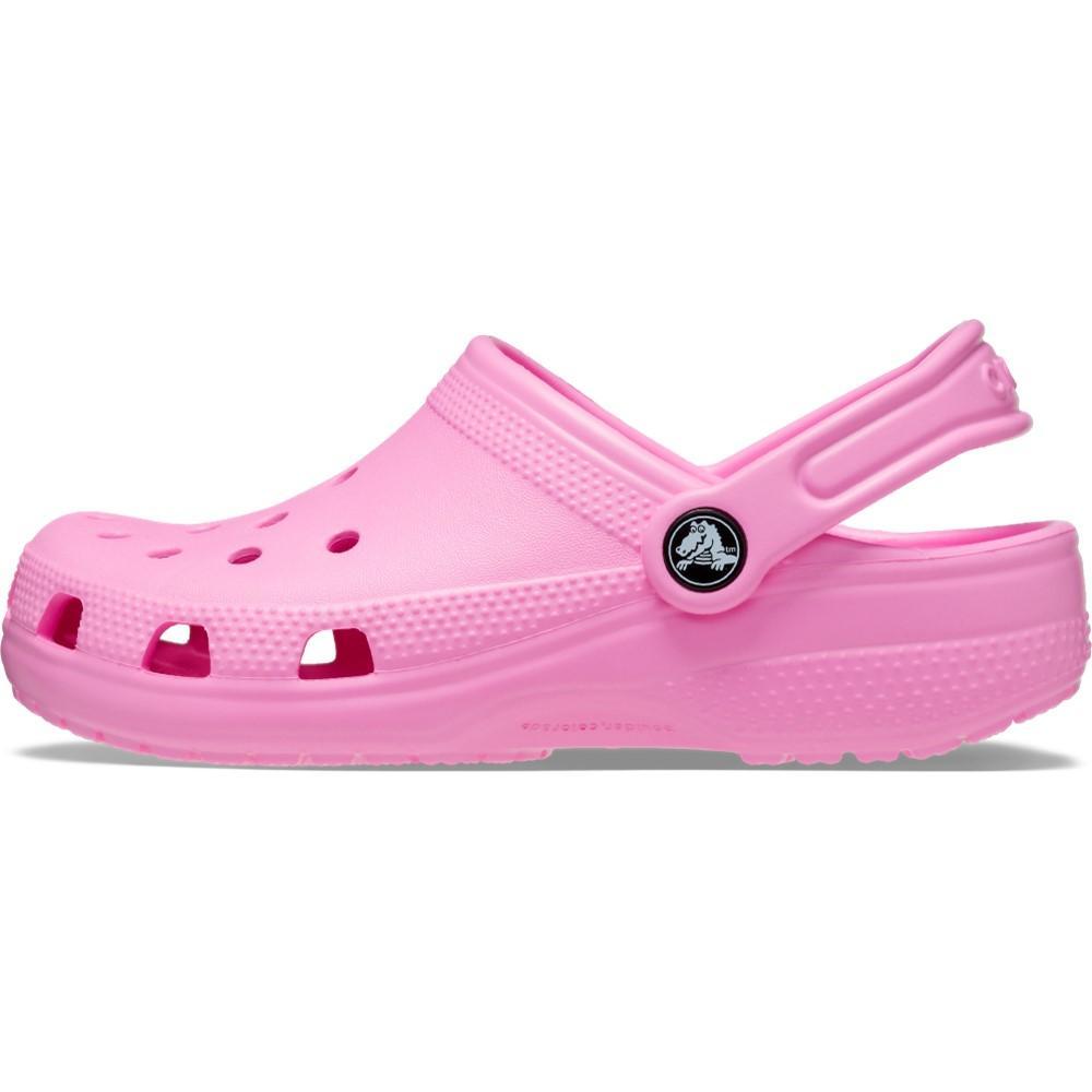 Sandália crocs classic clog kids taffy pink - 3