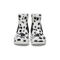 Bota crocs classic i am dalmatian t white/black - 5