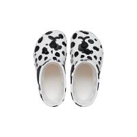 Bota crocs classic i am dalmatian t white/black - 6
