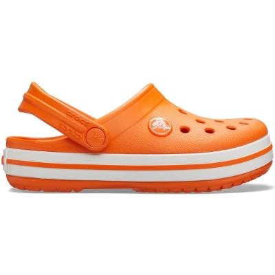 Sandália crocs crocband kids orange