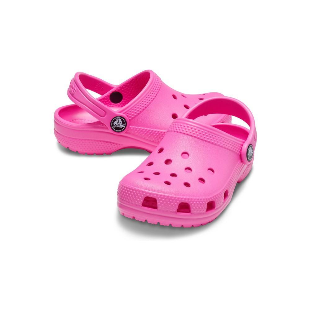 Sandália crocs classic clog infantil electric pink - 2