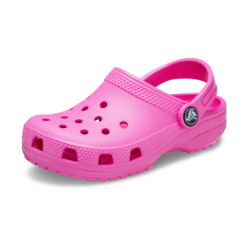 Sandália crocs classic clog infantil electric pink - 4