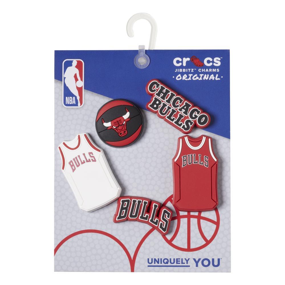 Jibbitz™ nba chicago bulls pack com 5 unico - 4