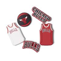 Jibbitz™ nba chicago bulls pack com 5 unico - 1