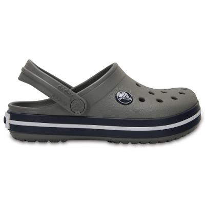 Sandália crocs crocband kids smoke/navy