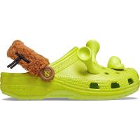 Sandália crocs shrek classic clog juvenil lime punch - 1