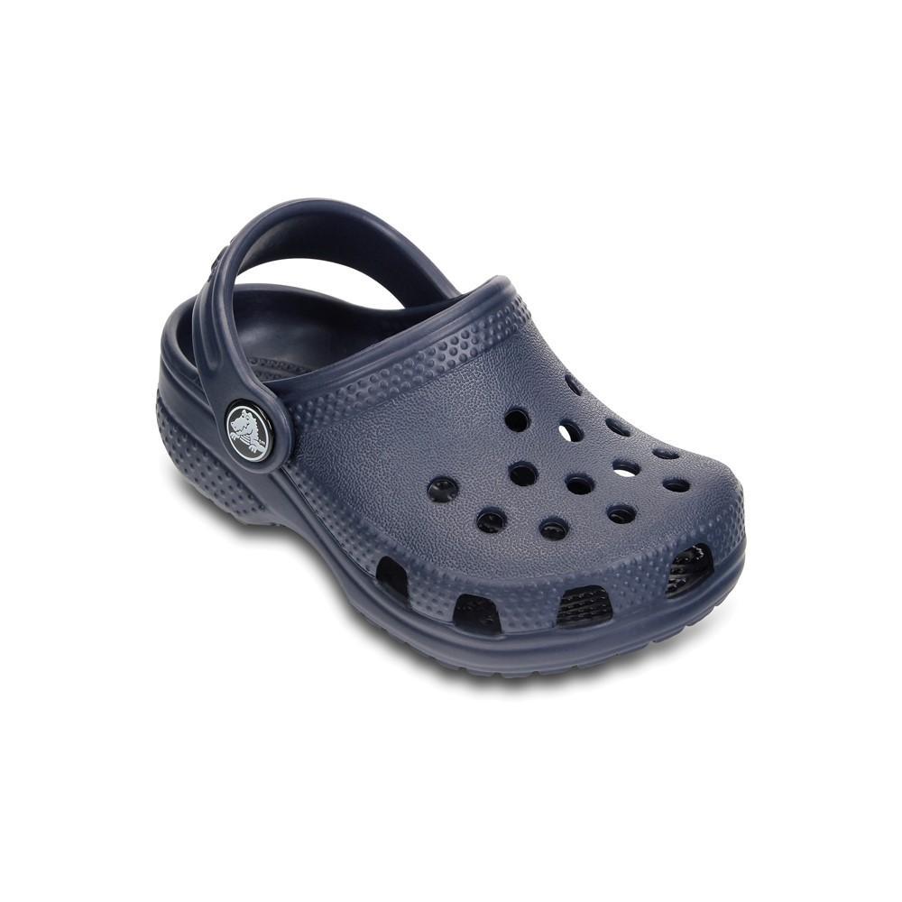 Sandália crocs littles clog infantil navy - 5