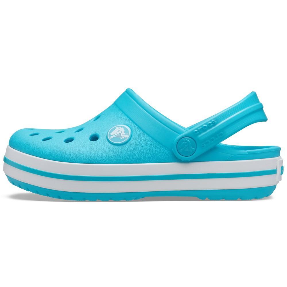 Sandália crocs crocband kids digital aqua - 3