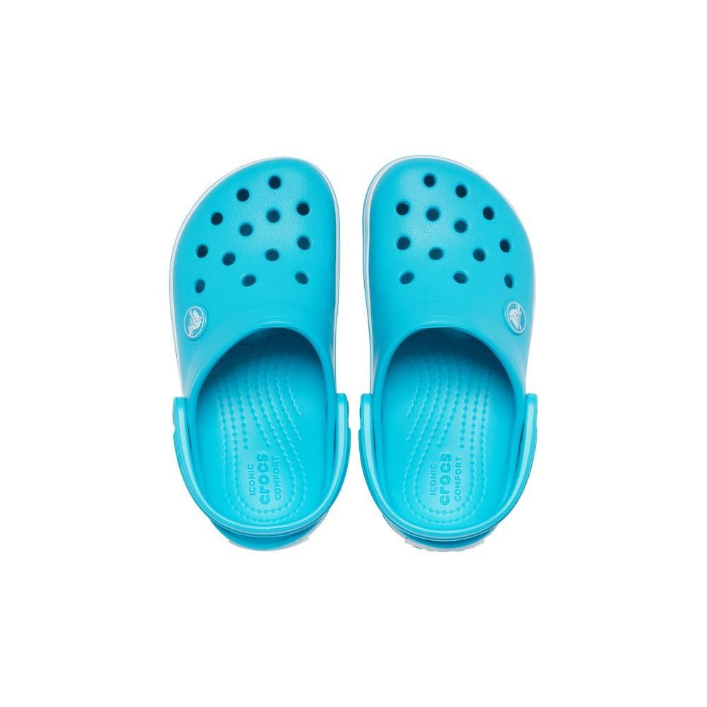 Sandália crocs crocband kids digital aqua - 5