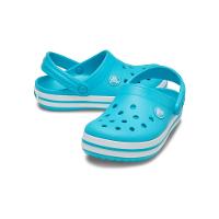 Sandália crocs crocband kids digital aqua