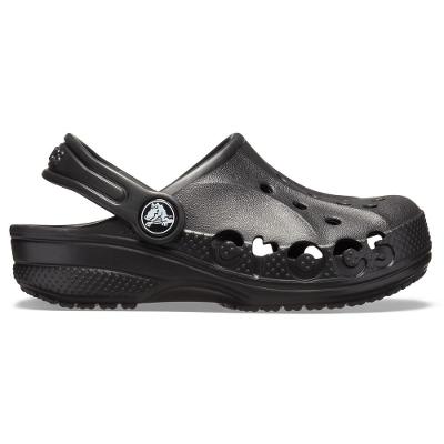 Sandália crocs baya clog kids  black