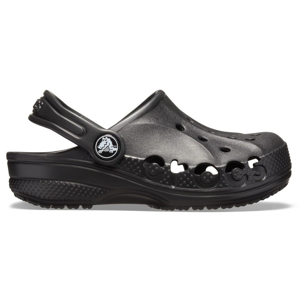 Sandália crocs baya clog kids  black - 1