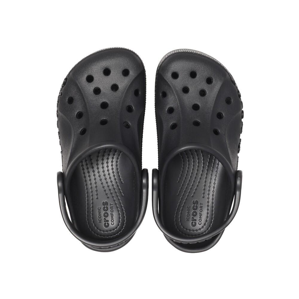 Sandália crocs baya clog kids  black - 5