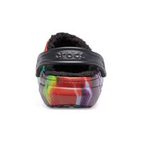 Sandália classic lined tie dye clog multi/black - 6