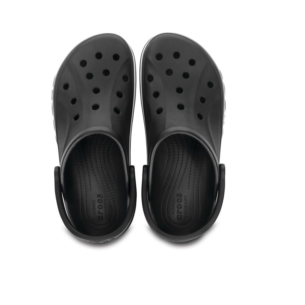 Sandália crocs bayaband clog black/white - 4