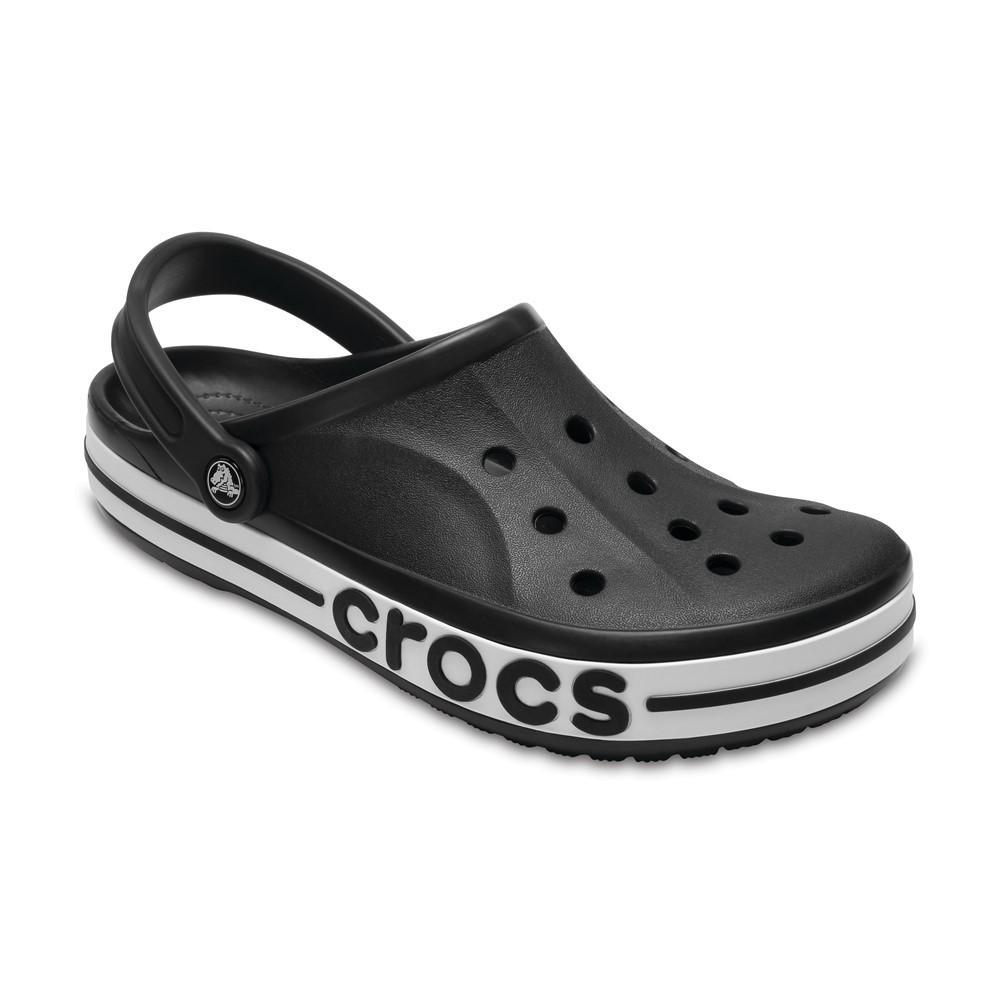 Sandália crocs bayaband clog black/white - 5