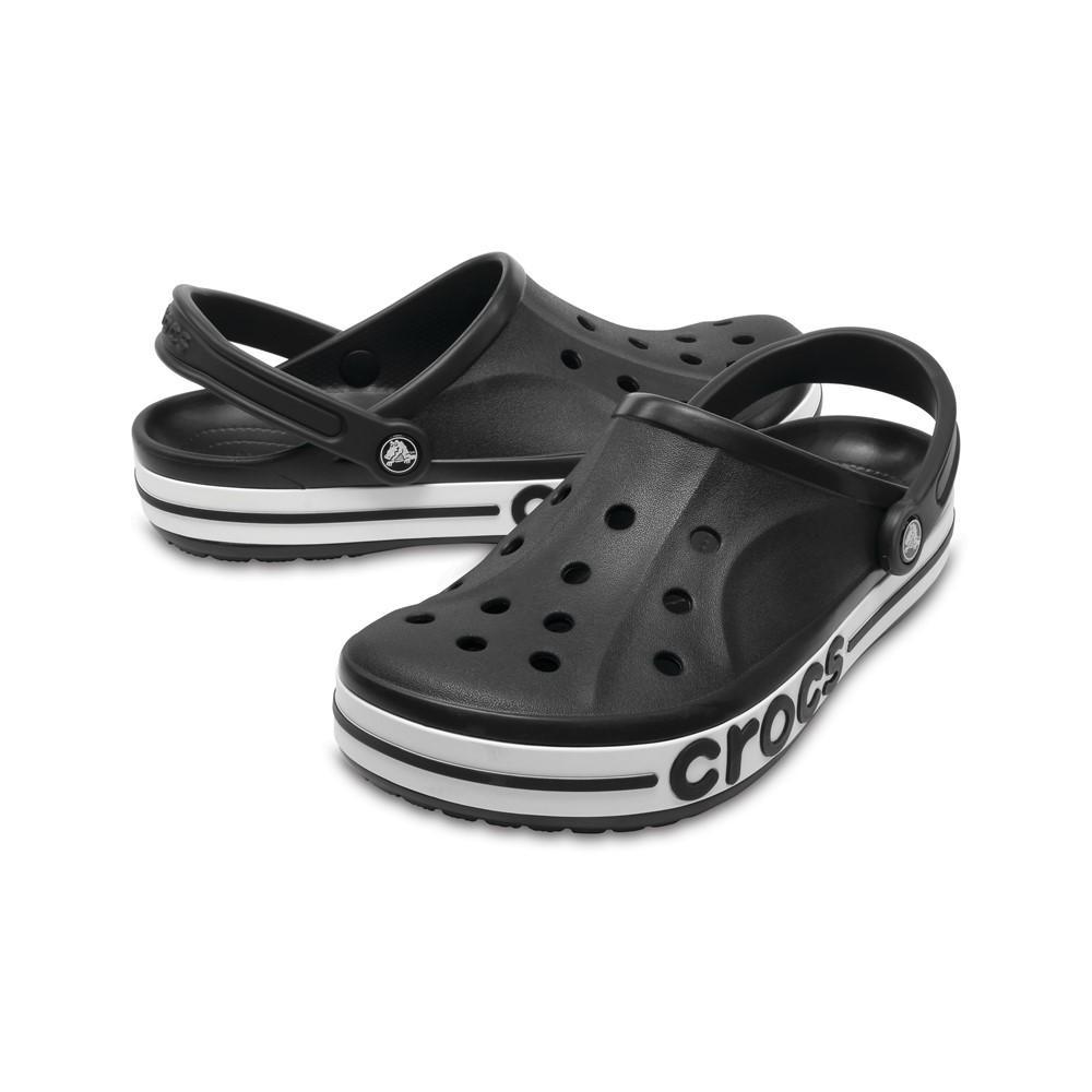 Sandália crocs bayaband clog black/white - 7